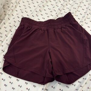 Lulu lemon high rise shorts 5inch